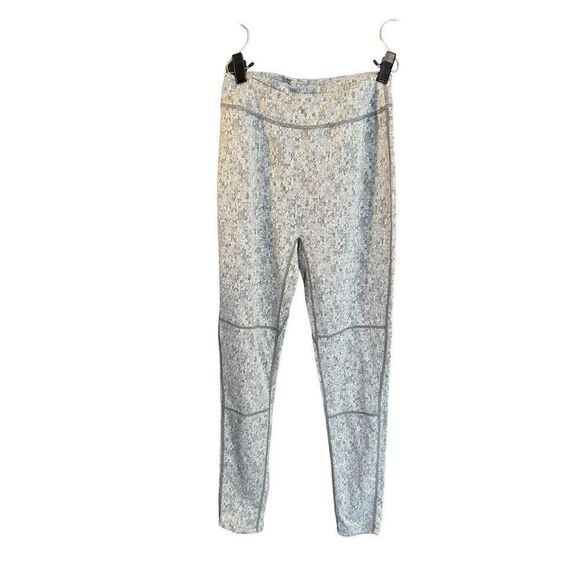 Gymshark Women's Fleur Texture Leggings Charcoal Marl Gray S - Picture 2 of 8